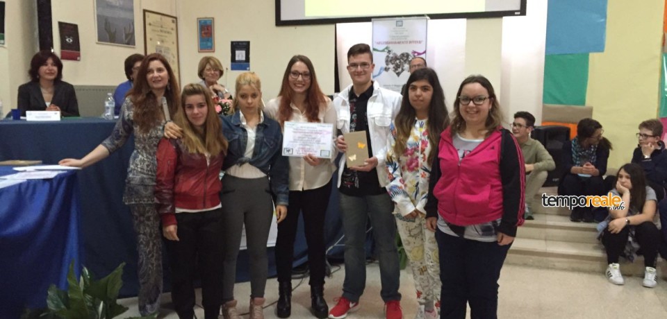 Latina / Concorso “Necessariamente diversi”, premiati gli studenti dell’Istituto “San Benedetto”