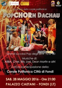 locandina concerto PopCHORn Dachau