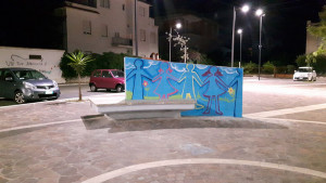 murales piazza wojtyla scauri 2