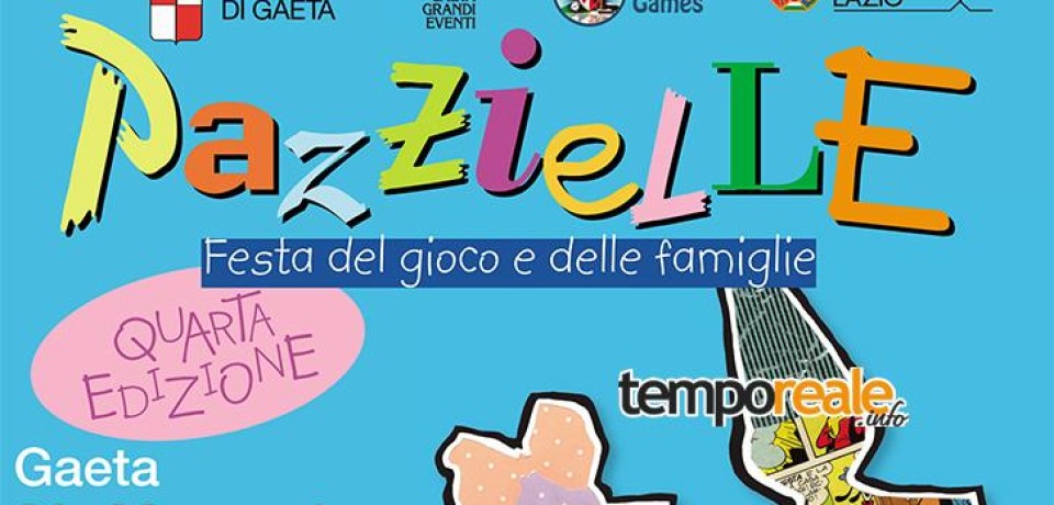 Gaeta / “Pazzielle” al via, comincia la festa dei bambini e delle famiglie con tanti eventi