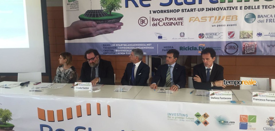 Cassino / Re-Start Innovation ‘Energy Efficiency’, venerdì 24 giugno il convegno-seminario