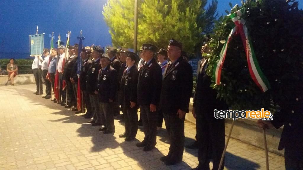 Cerimonia Monumento al Carabiniere di Scauri