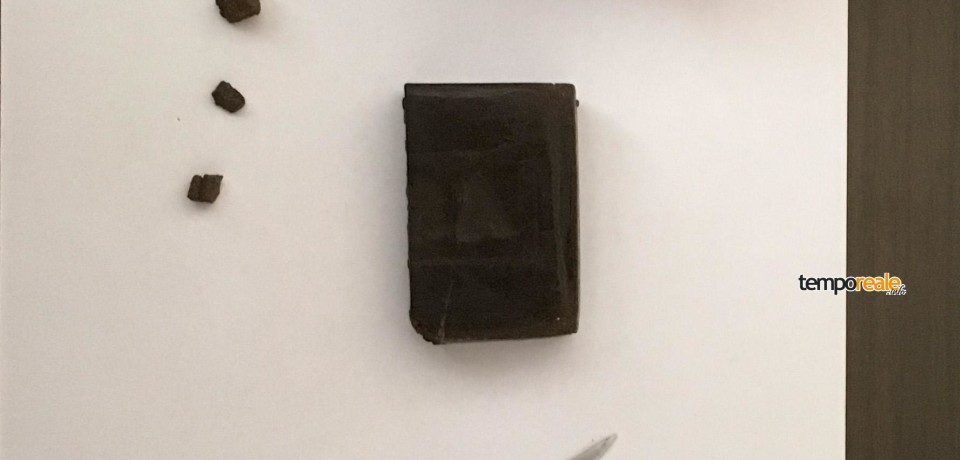 Cassino / Detenzione di hashish ai fini di spaccio, arrestato 42enne del posto