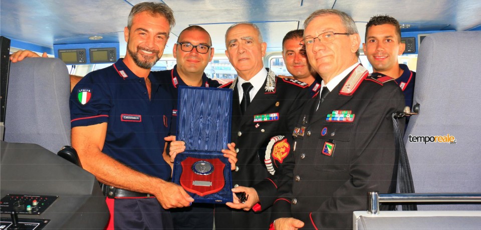 Il Comandante Generale dei Carabinieri Tullio Del Sette fa visita ai colleghi delle isole pontine