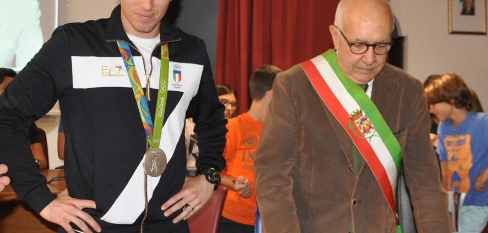 Formia / L’olimpionico Salvatore Rossini riceve la medaglia d’oro