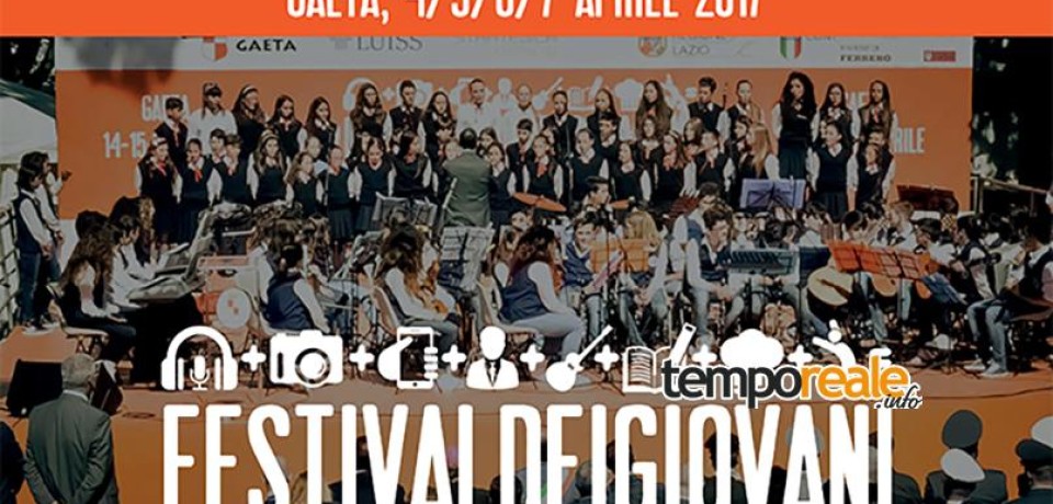 Gaeta / Festival dei Giovani, la II edizione dal 4 al 7 aprile 2017 con tante novità