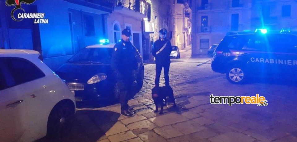 Fondi / Operazione antidroga: 9 arresti, sgominati due sodalizi criminali di spacciatori di cocaina, marijuana e crack