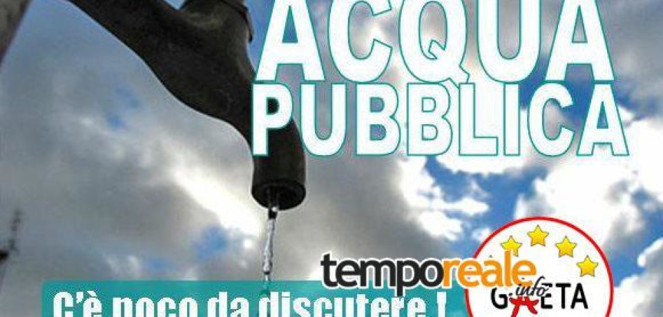 Gaeta / Le bollette di Acqualatina stanno arrivando, ma non c’è nessuno sconto