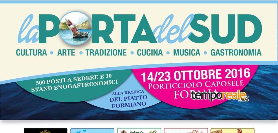 Formia / La Porta del Sud, il rilancio del territorio attraverso le tradizioni culinarie e folkloristiche