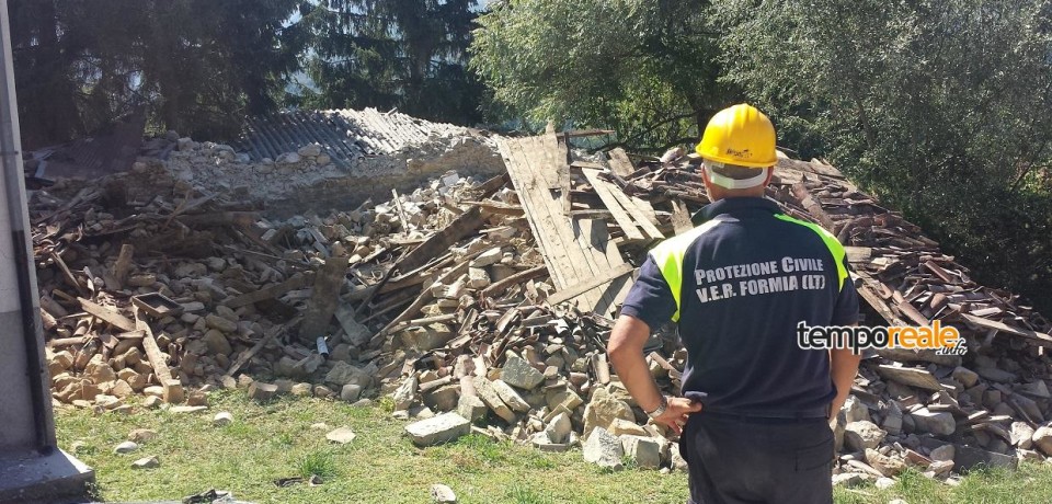 Formia / Illica e il racconto del terremoto, sabato in Comune l’incontro con i volontari del “Ver Sud Pontino”
