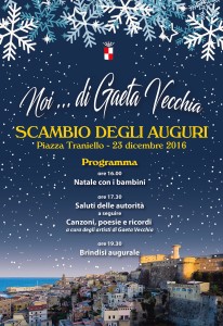 locandina auguri natale gaeta