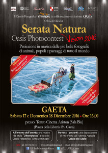 Locandina Oasis Vision 2016_GAETA_NUOVA_Layout 1