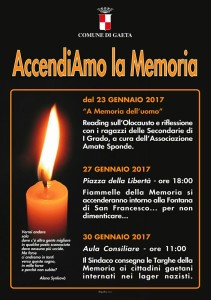 Locandina Accendiamo la Memoria