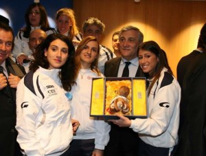 Ebt Finals Mascotte Parlamento Europeo Tajani