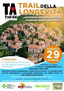 Locandina aggiornata Trail della Longevita'