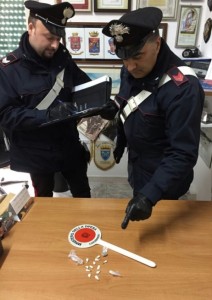 droga carabinieri fondi