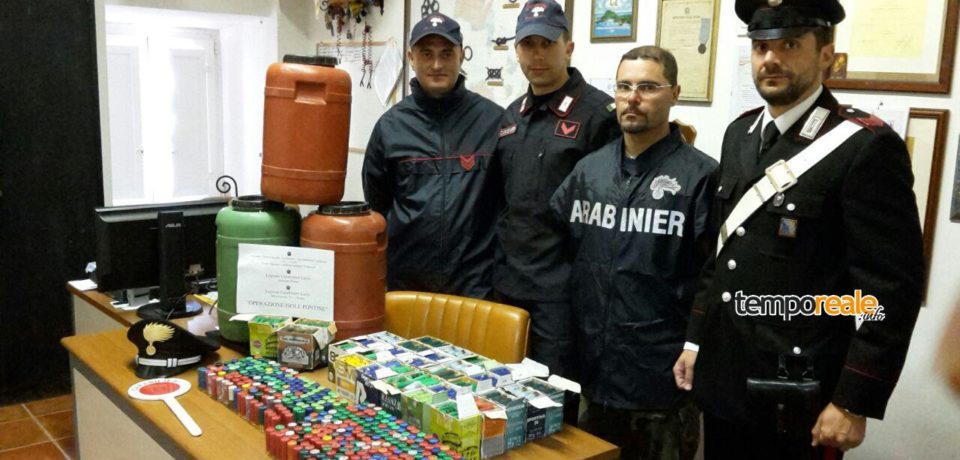 Ponza / Antibracconaggio, scoperti a Palmarola 3 fucili e 1.150 cartucce