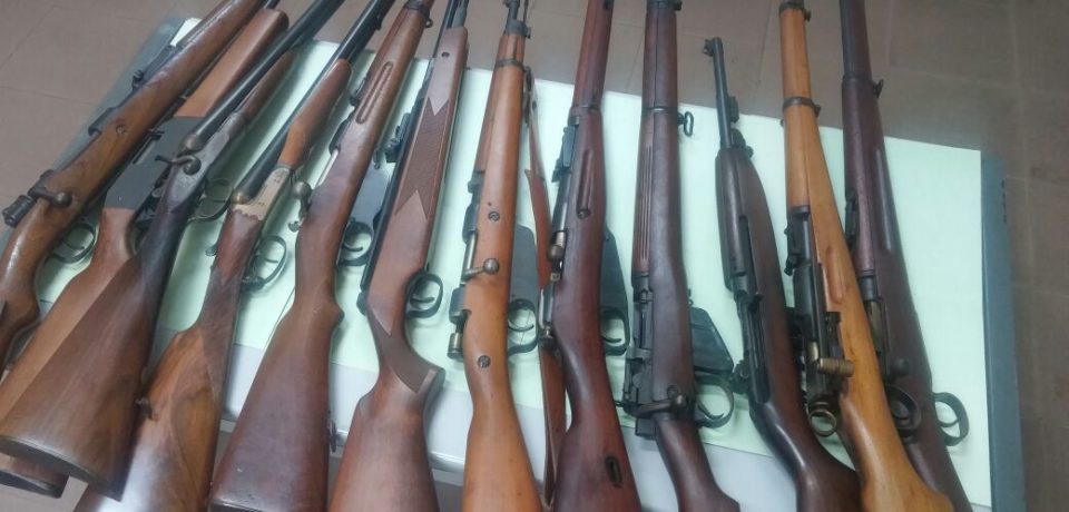 Latina / Diciotto armi incustodite scoperte dalla polizia e sequestrate