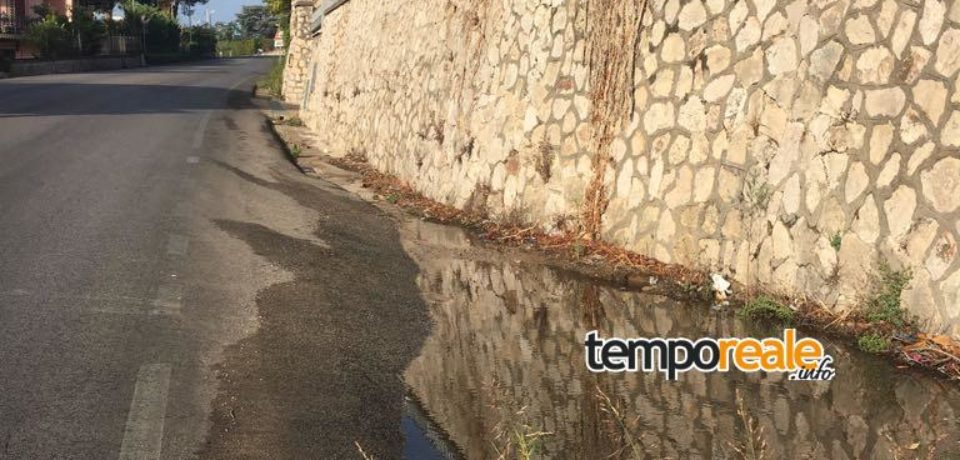 Gaeta / Emergenza idrica, perdite extra large sulla Flacca