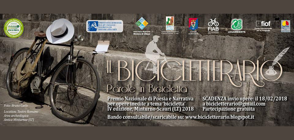 Minturno / Il Bicicletterario – IV edizione si presenta all’Antica Minturnae (video)
