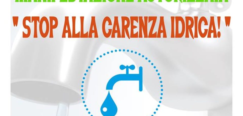 Formia / Stop alla carenza idrica, il comitato torna in piazza sabato