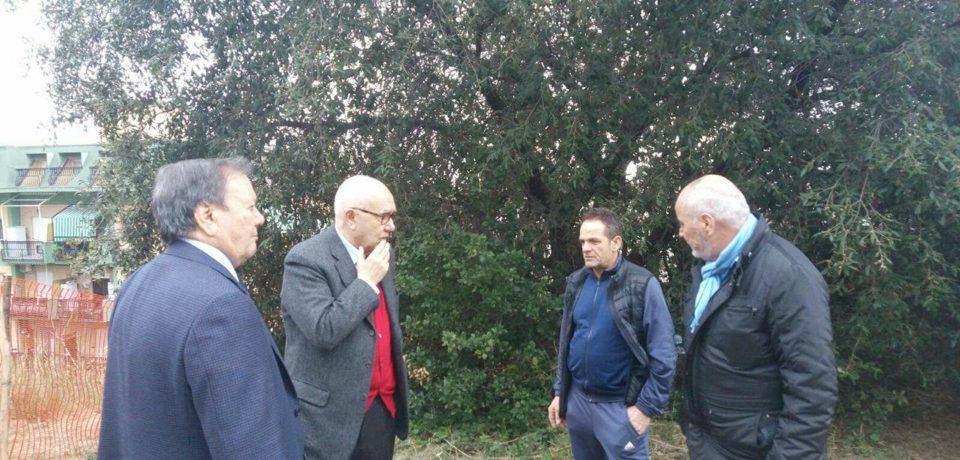 Formia / Aperto il cantiere in via Cassio per la realizzazione di un parco