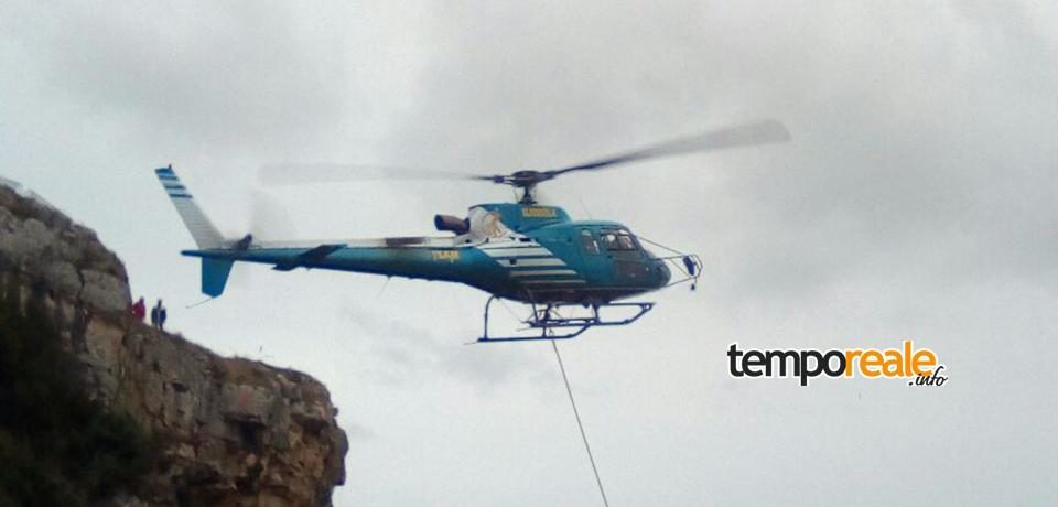 Minturno / Avviati i lavori di messa in sicurezza del costone roccioso di Monte D’Argento