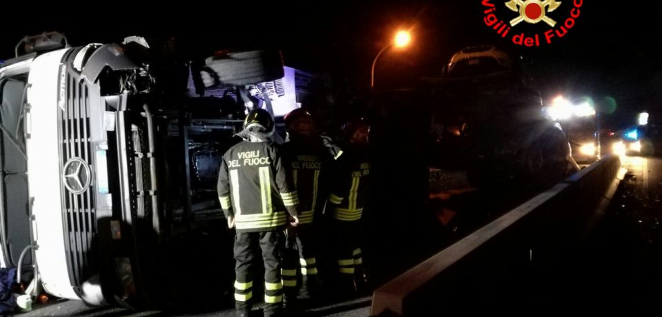 Terzo camion ribaltato sulla Flacca in 10 giorni tra Gaeta e Sperlonga