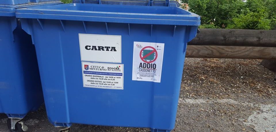 Minturno / Parte il porta a porta: domani mattina spariranno i cassonetti