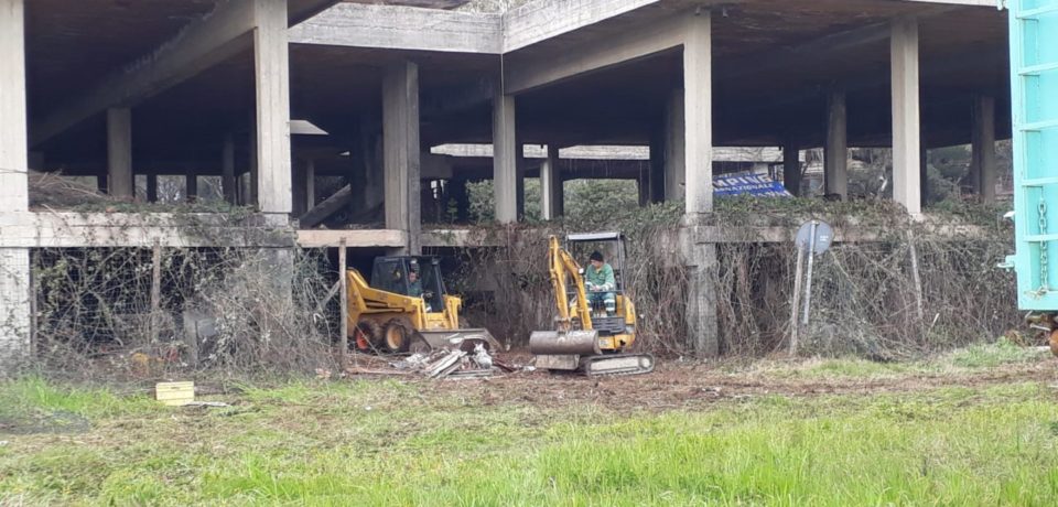 Formia / Completata la bonifica del rudere Ex Gil del Parco De Curtis