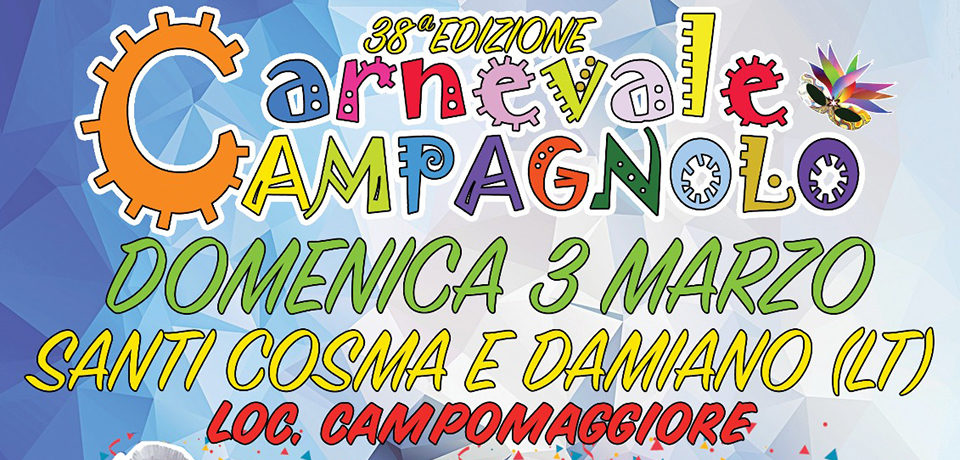 Carnevale Campagnolo, grande attesa per la 38^ edizione a Santi Cosma e Damiano