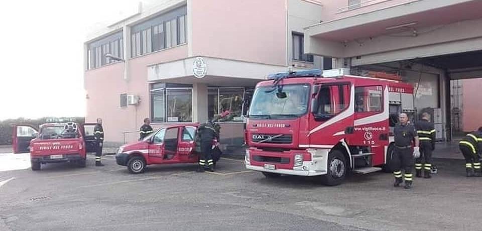 Gaeta / Distaccamento dei vigili del fuoco: condizioni precarie dei servizi igienici