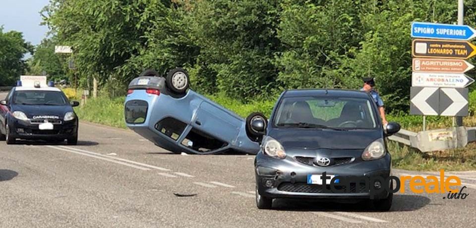 Incidente sulla superstrada Formia-Cassino: auto si ribalta tra Minturno e Spigno Saturnia