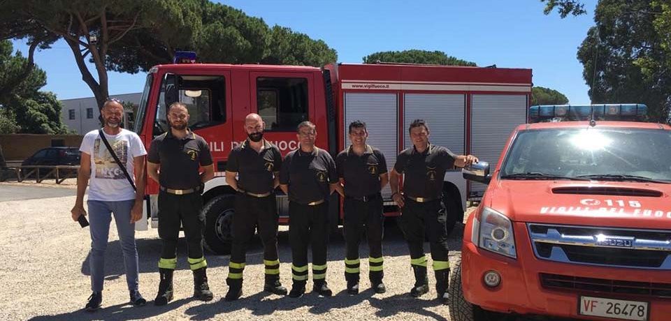 Sabaudia / Campagna antincendio boschivo: attivato il presidio dei Vigili del Fuoco
