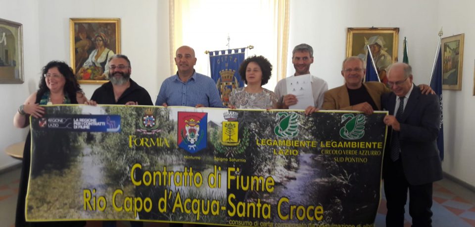 Contratto di fiume Rio Capodacqua-Santa Croce finanziato dalla Regione Lazio