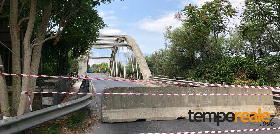 Minturno / Ponte sul Garigliano, il sopralluogo di sindaco e tecnici Anas. Critiche da Fratelli d’Italia