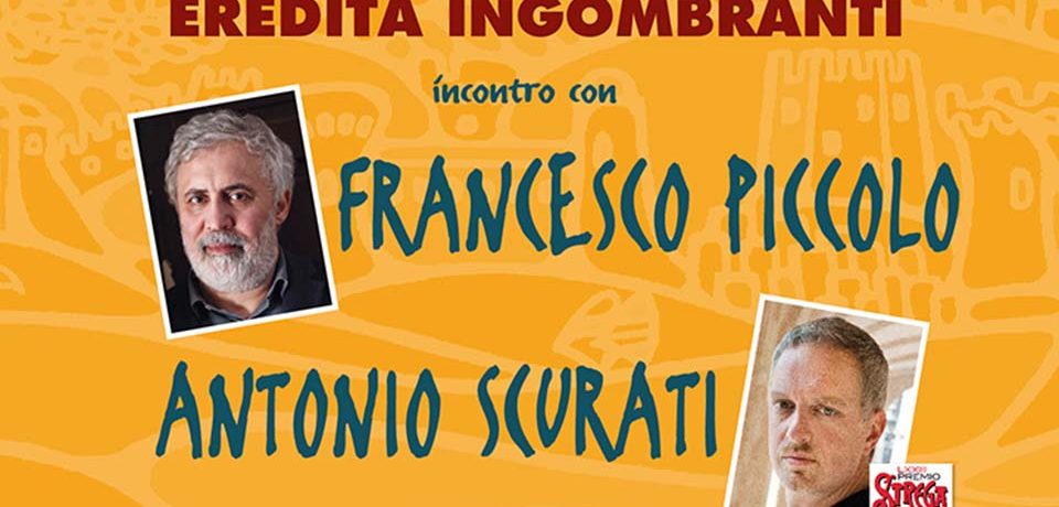 Gaeta / Libri sulla cresta dell’onda, ospiti i Premi Strega Antonio Scurati e Francesco Piccolo