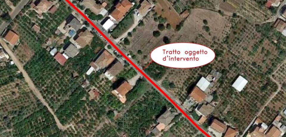 Fondi / Intervento di miglioramento dell’ultimo tratto di via Ponte Gagliardo