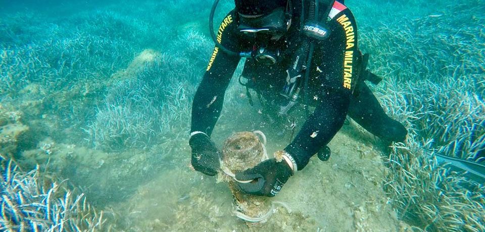 Ponza / Rimosse e distrutte 4 bombe della Seconda Guerra Mondiale a Palmarola