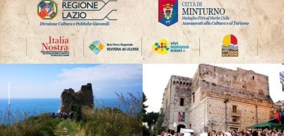 Dimore storiche, visite guidate alla Torre di Scauri e al Castello di Minturno