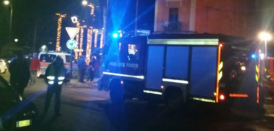 Gaeta / Incendio in appartamento a Calegna, il sopralluogo dei vigili del fuoco