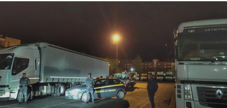 Latina / Sequestrate oltre 40 tonnellate di gasolio di contrabbando