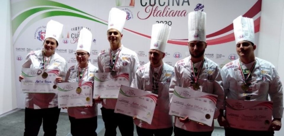 Formia / L’Istituto Alberghiero Celletti trionfa ai Campionati della Cucina Italiana 2020