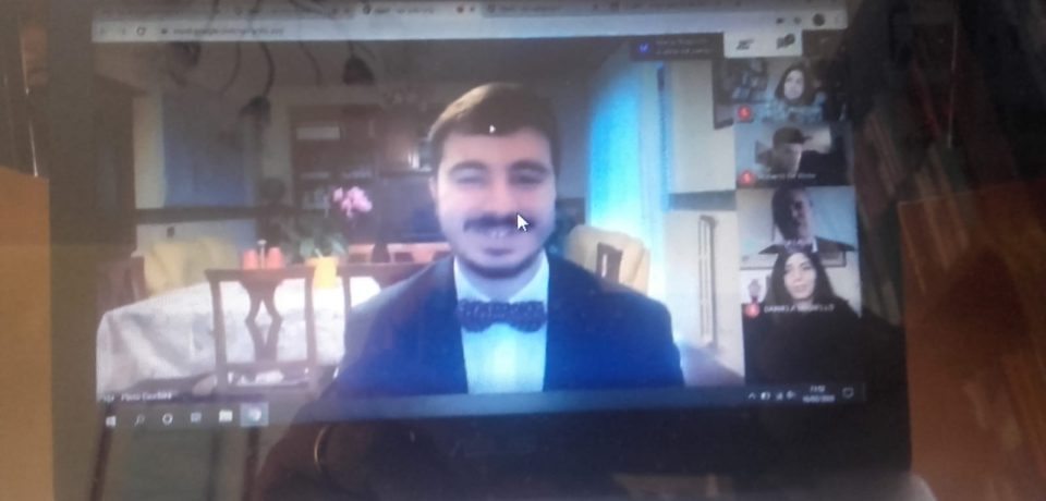 Coronavirus, prima cerimonia di laurea in videoconferenza all’Università di Cassino