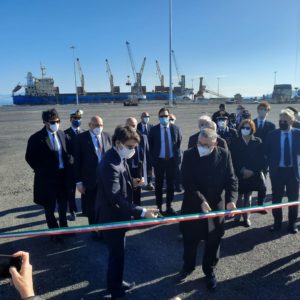 Inaugurazione del piazzale Regina Maria Sofia - Porto di Gaeta