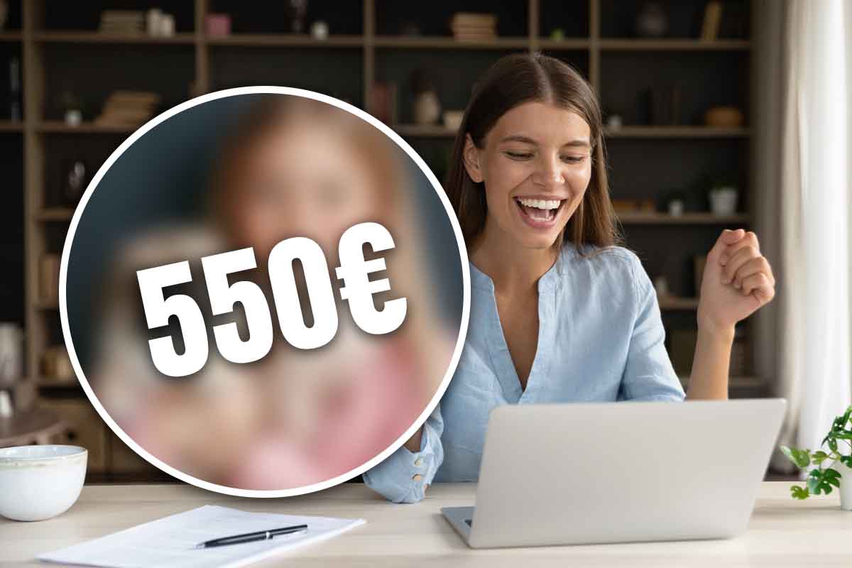 nuovo bonus 550 euro