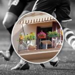 Balcone e calciatore