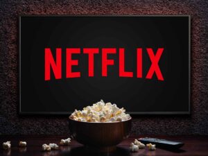 Netflix e popcorn