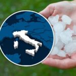 L'Italia e la grandine tra le mani