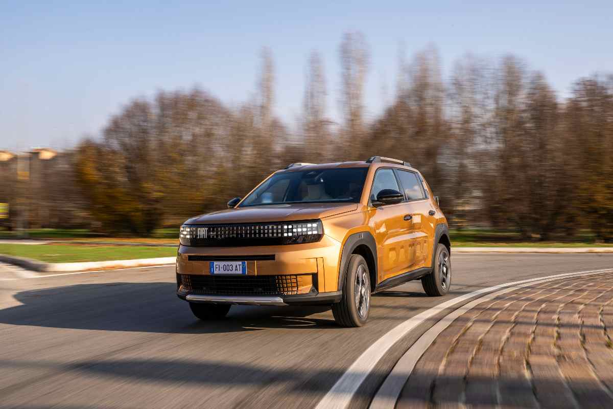 La nuova Fiat Grande Panda in strada